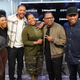Will Smith and Martin Lawrence pose for a photo with hosts Tracy G., Heather B and Sway Calloway during SiriusXM’s Town Hall with the cast of ‘Bad Boys For Life’ hosted by SiriusXM’s Sway Calloway at the SiriusXM Studio on Jan. 9, 2020, in New York City.